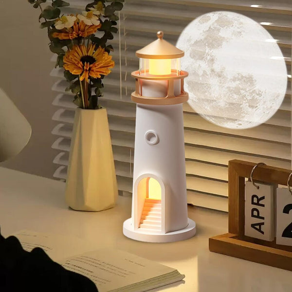 CLAIR DE LUNE - Lampe de chevet qui projecte la lune