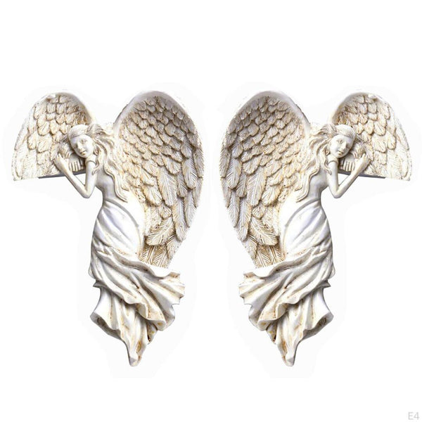 Ailes d'ange CHAVIEL - Ornements d'angles lot de 2