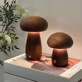 SHROOMI - Lampe de bureau LEDS en bois tactile